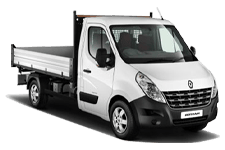 Van Hire Haslemere - White 3.5 Tonne Folkestone Tipper Transit - Van hire Haslemere